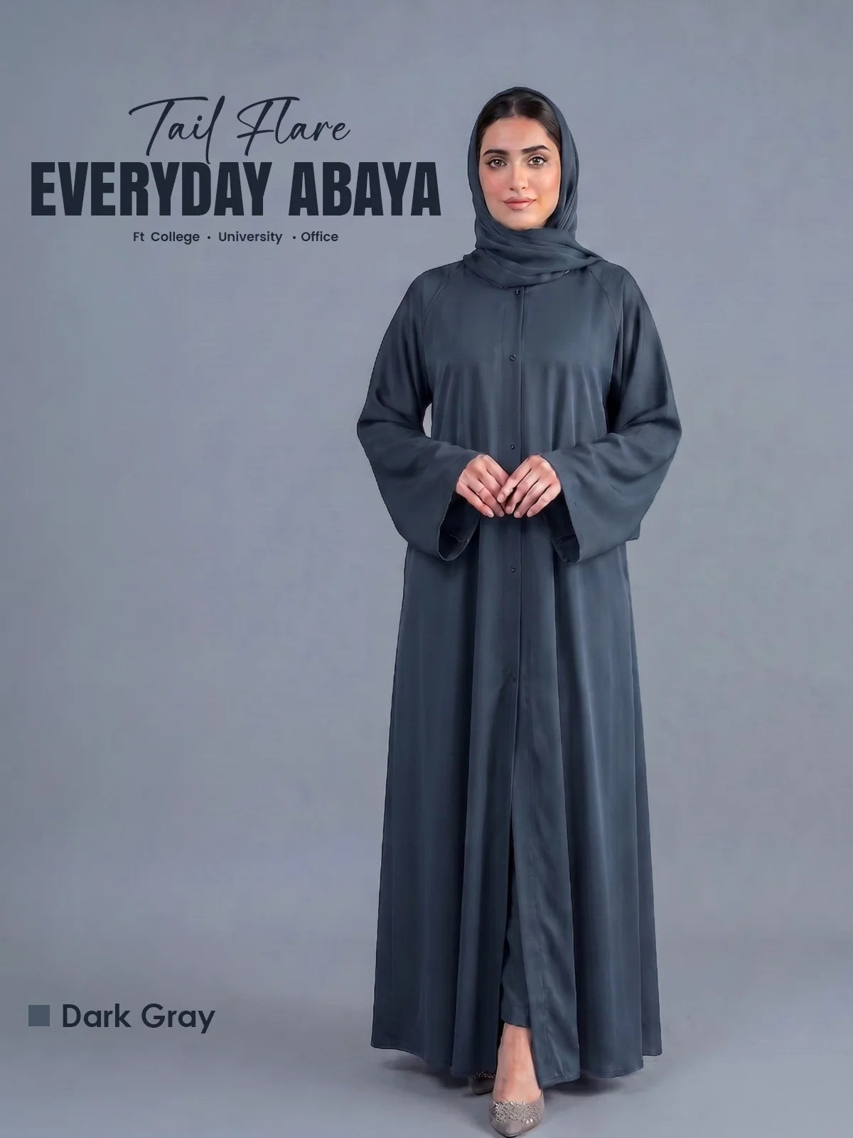 Tail - Full Flare Abaya (Summer Special)