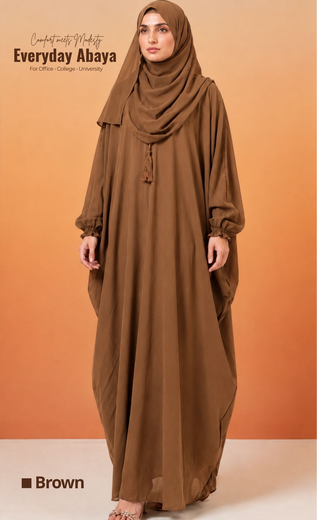 Classic Baggy Abaya - (Summer Special) -  Perfect  for all Body Type