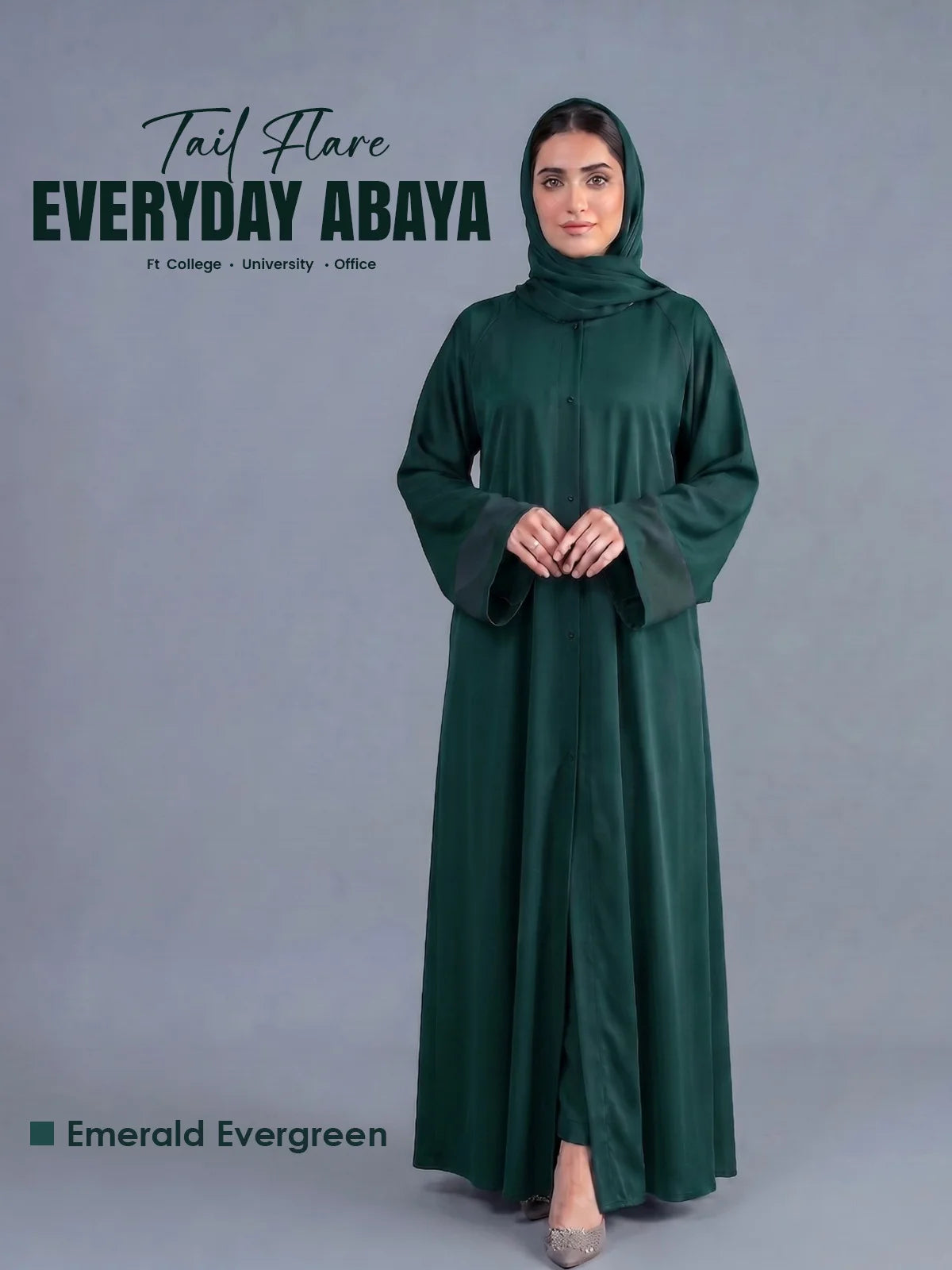 Tail - Full Flare Abaya (Summer Special)