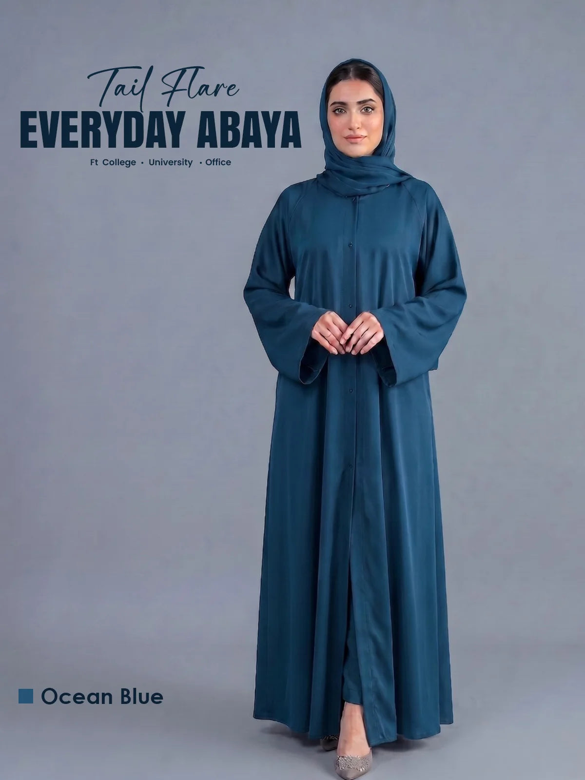 Tail - Full Flare Abaya (Summer Special)
