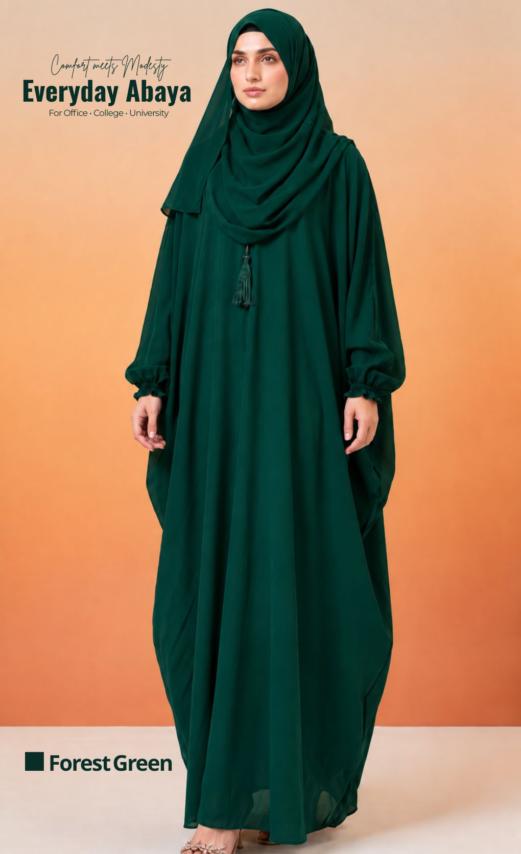 Classic Baggy Abaya - (Summer Special) -  Perfect  for all Body Type