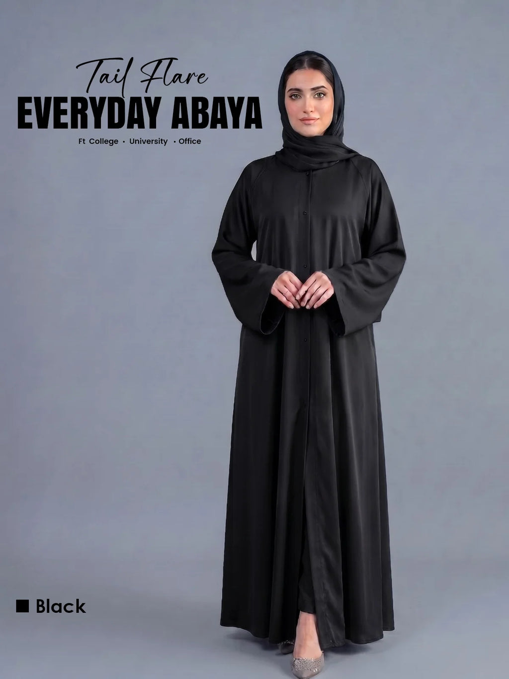 Tail - Full Flare Abaya (Summer Special)