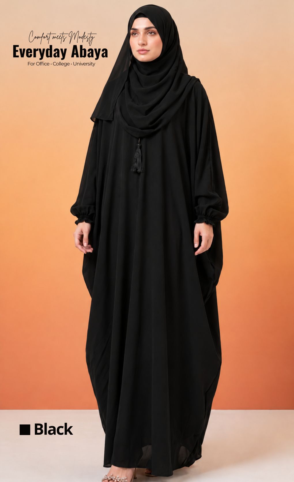 Classic Baggy Abaya - (Summer Special) -  Perfect  for all Body Type