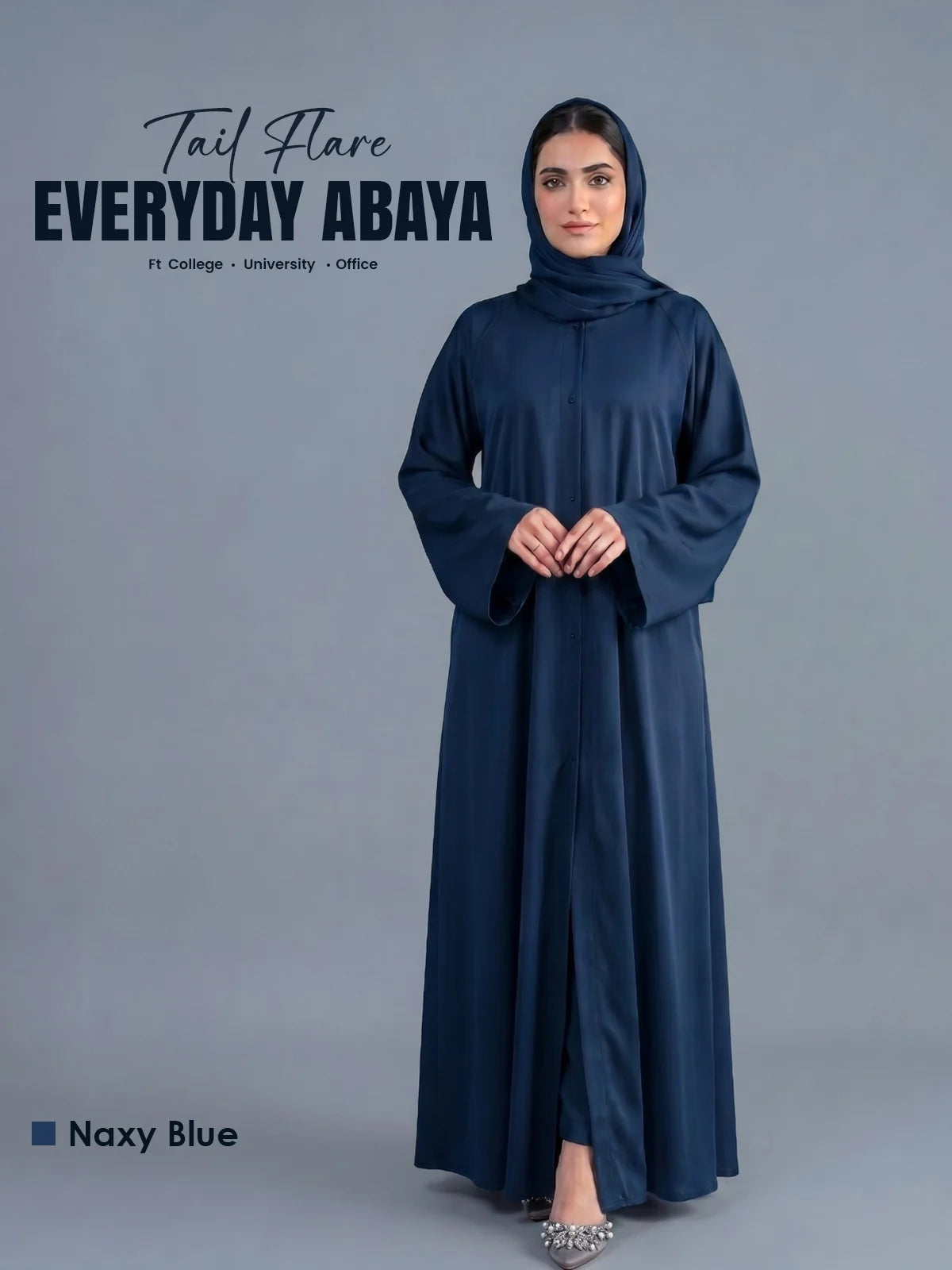 Tail - Full Flare Abaya (Summer Special)