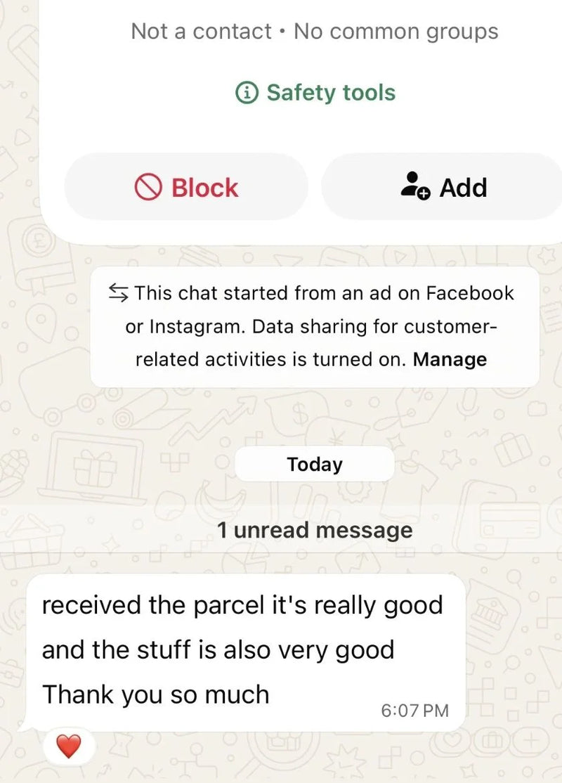 Customer review