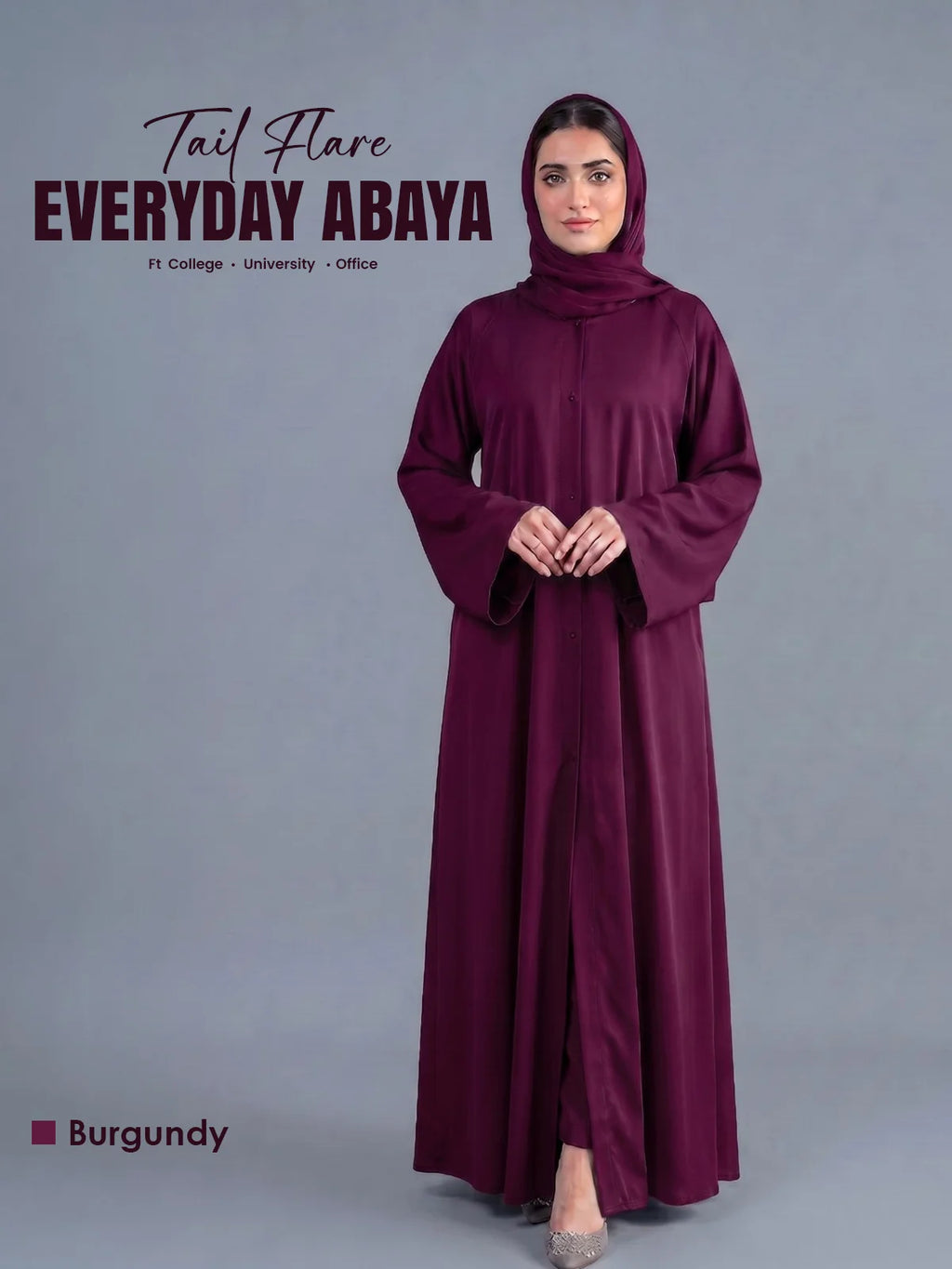 Tail - Full Flare Abaya (Summer Special)