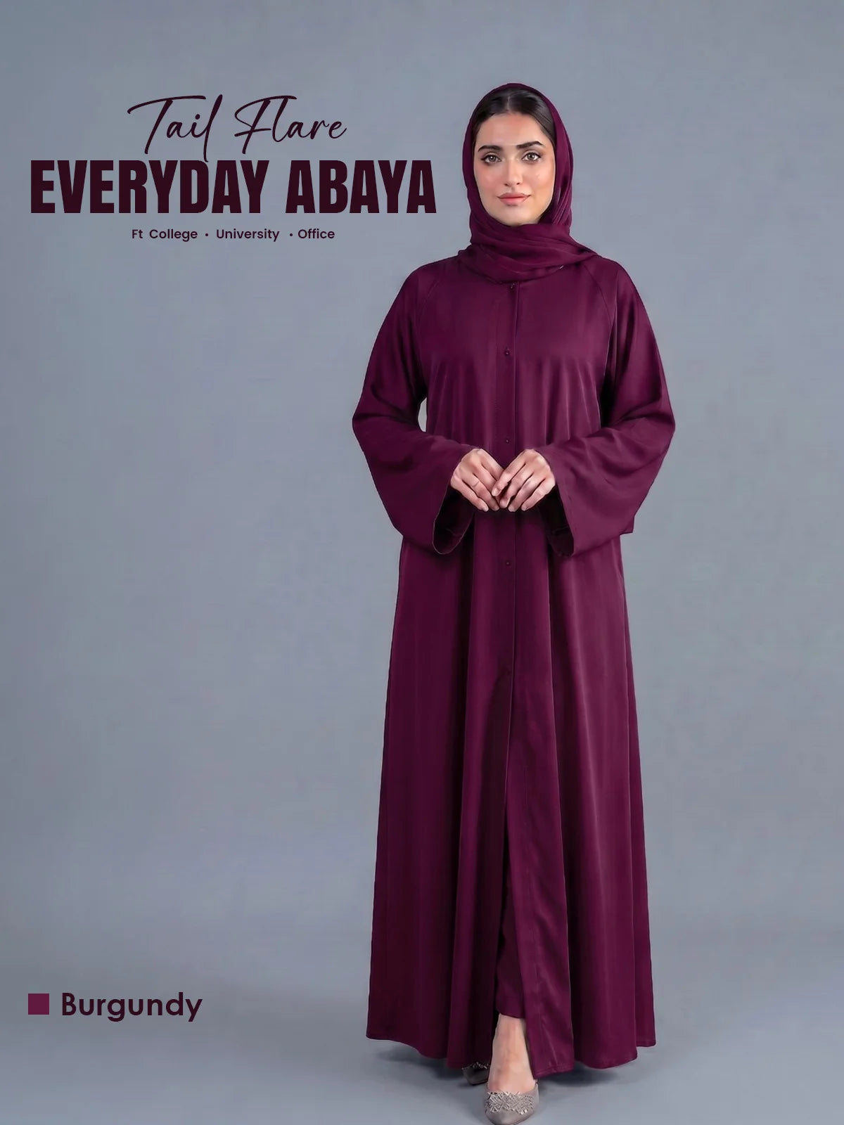 Tail - Full Flare Abaya (Summer Special)
