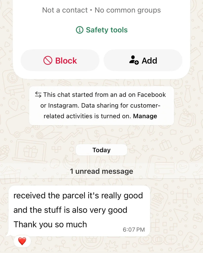 Customer review