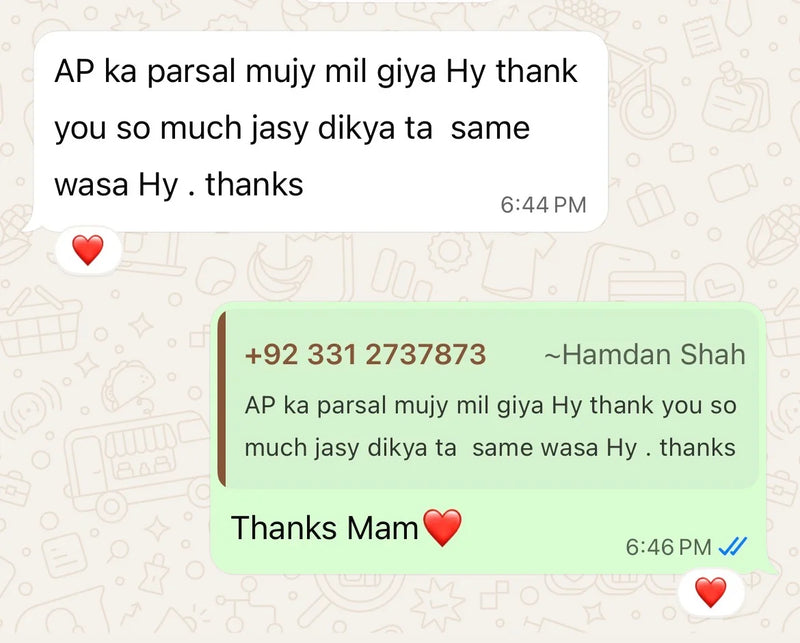 Customer review