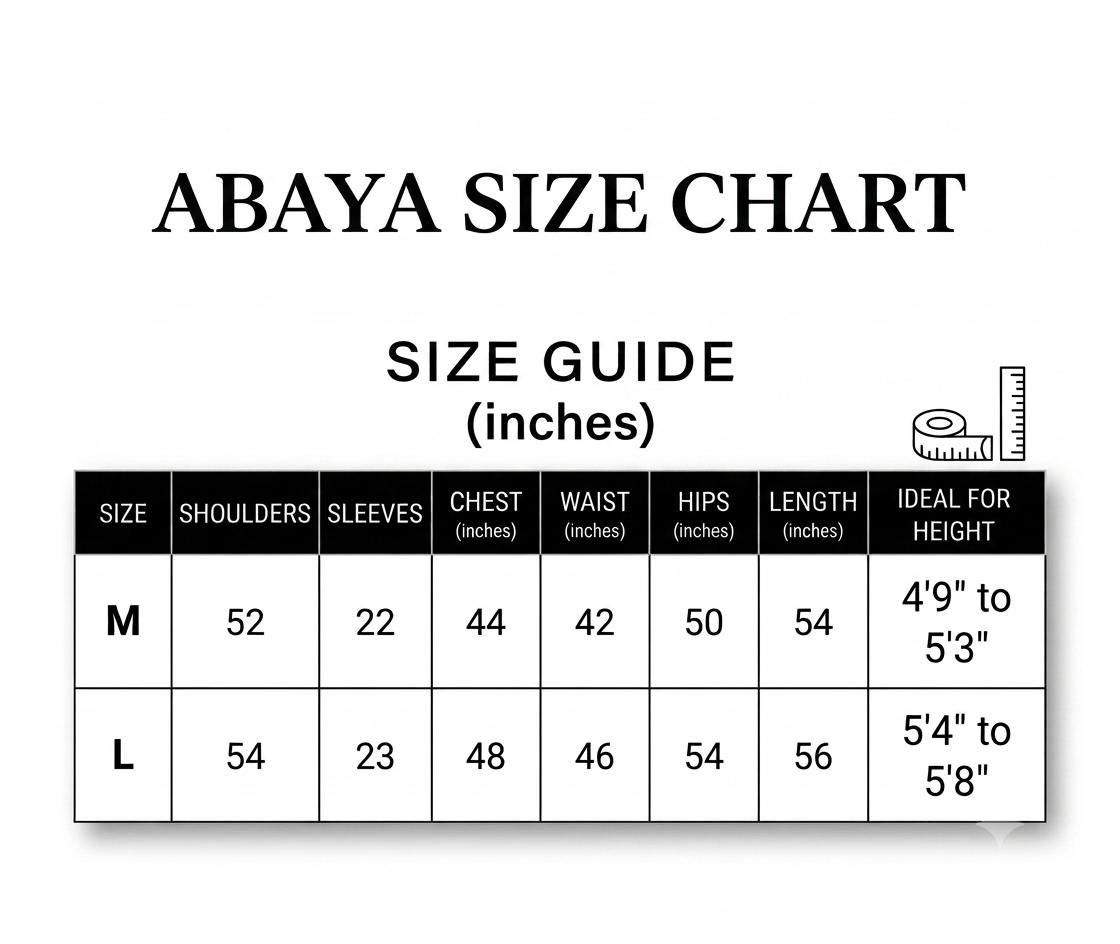 Tail - Full Flare Abaya - Zinc With Hijab