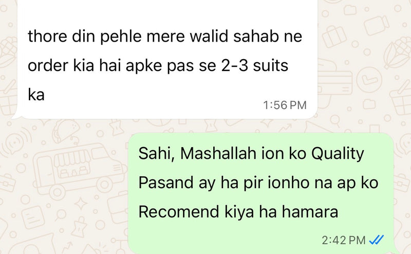 Customer review 1