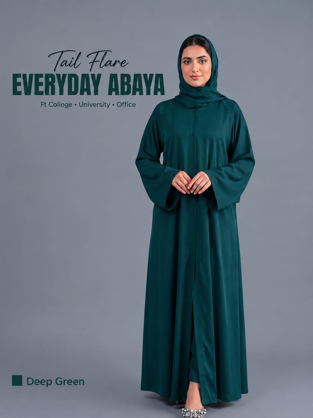 Tail - Full Flare Abaya (Summer Special)